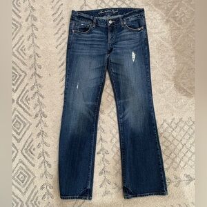 AE American Eagle Skinny Denim Women's Jeans Size 6 Regular Blue